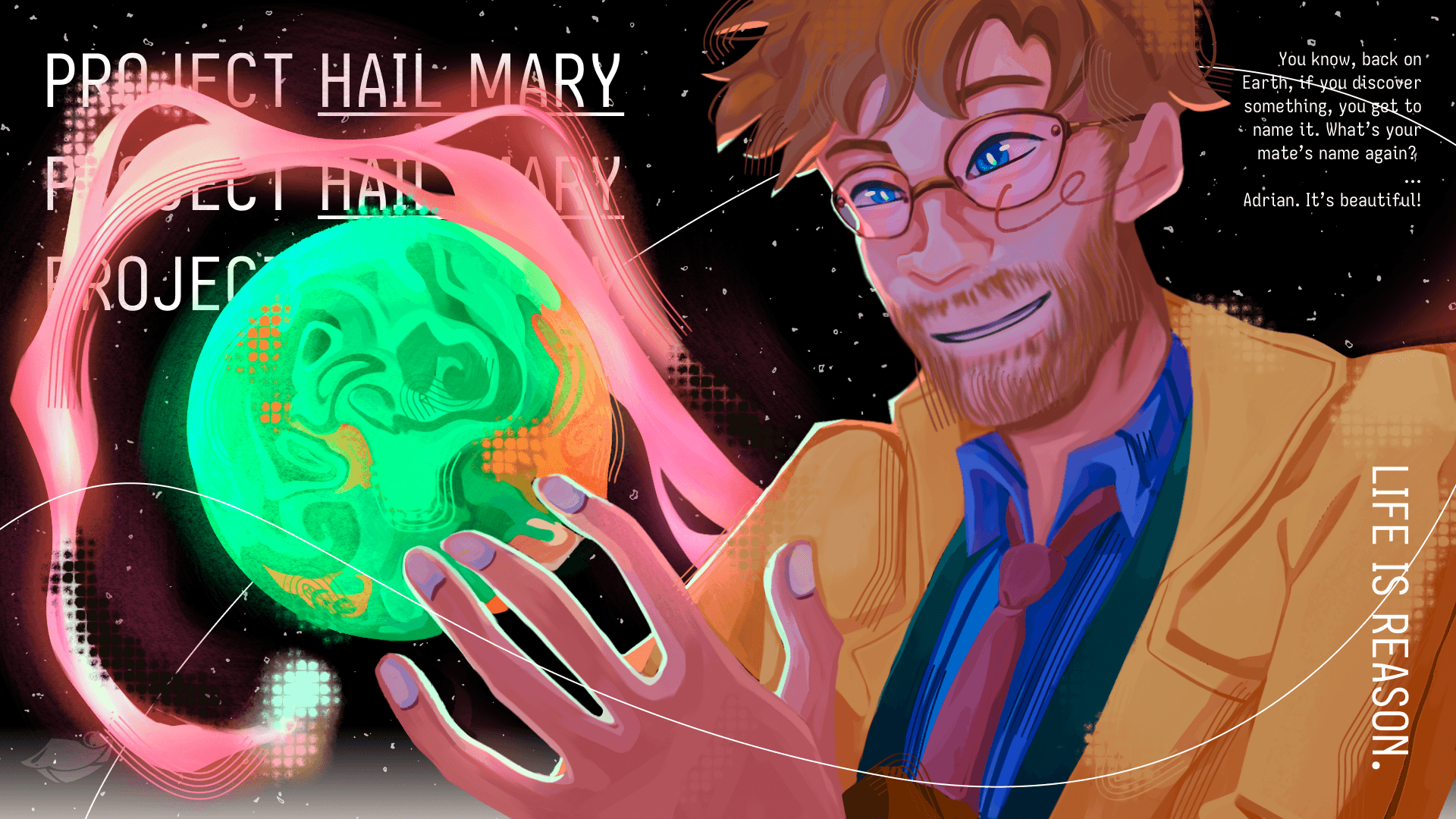 PROJECT HAIL MARY FANART